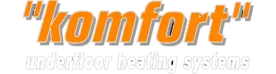 komfort underfloor heating systems logo